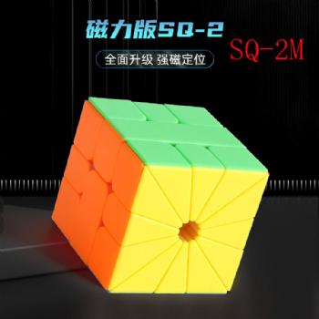 New Product SengSo SQ2 Magnetic Cube Stickerless Shengshou SQ1 Square-1 Puzzle Toy Educational Toys For Adults And Children Gif