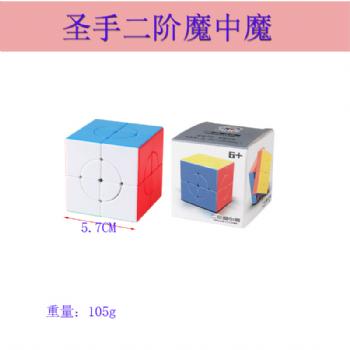 Sengso Circular Cube 2X2 Magic Cube Shengshou Magic Cube For Children 2x2 professional Puzzle Toys For Children Kids Gift Toy