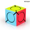 Qytoys Six Spot Cube Stickerless Twist Puzzle Speed Cube Educational Toys for Children Beginner Mini Cubos