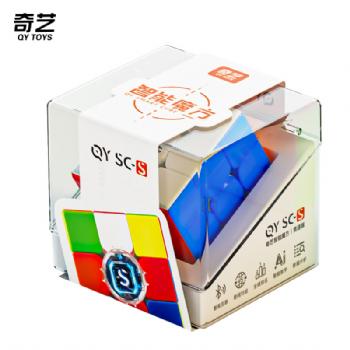 Qiyi Smart Cube 3x3 Magnetic Magic Speed Cube Stickerless Professional Fidget Toys Qiyi AI 3x3 Speedcube Cubo Magico Puzzle