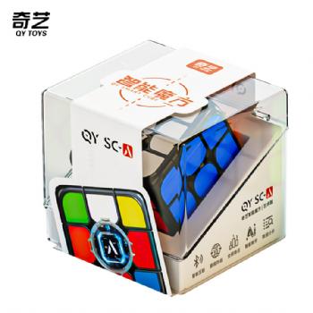 Qiyi Smart Cube 3x3 Magnetic Magic Speed Cube Stickerless Professional Fidget Toys Qiyi AI 3x3 Speedcube Cubo Magico Puzzle