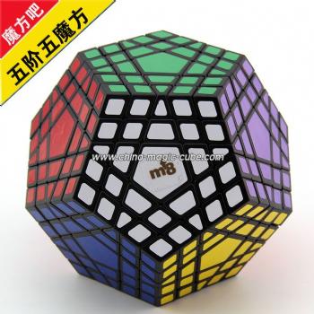 <Free Shipping> Mf8 Gigaminx Black Body Magic Cube