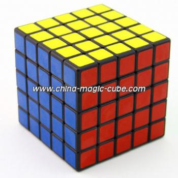ShengShou 5x5x5 Spring Magic Cube    Black Puzzles Toys