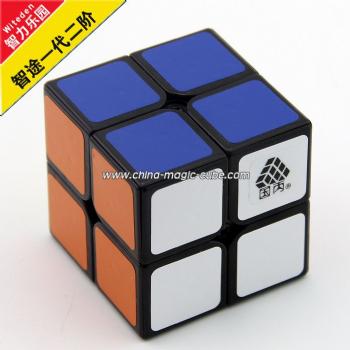 <Free Shipping>Type C 2x2x2 V1 WitTwo Black Assembled)