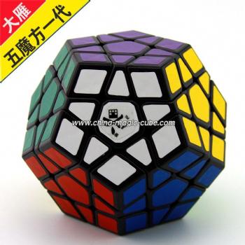 <Free Shipping>Dayan Megaminx I in traditional shape Black Body for Speed-cubing,puzzles