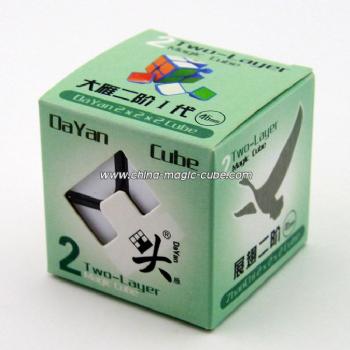 <Free Shipping>Dayan V ZhanChi（46MM） 2x2x2 Magic Cube Black Assembled Educational Toy Special Toys