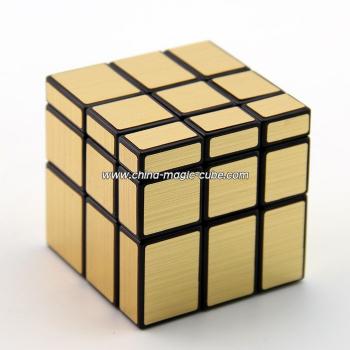 〈Free Shipping〉ShengShou Mirror Cube black with golden stickers