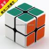 <Free Shipping>ShengShou Aurora 2x2x2(Jiguang)Spring Magic Cube Black body with White caps