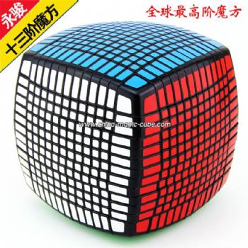 <Free Shipping>MoYu 13x13x13 Magic Cube Black 13x13x13 Puzzles,13-Layer Cube