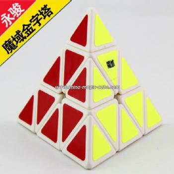 <Free Shipping>MoYu Pyraminx puzzle White Magic Cube