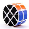 <Free Shipping>Round cylinder 3x3x2 Cube White