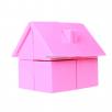 YongJun YJ House 2x2x2 Magic Cube Puzzle Toy - Pink