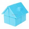 YongJun YJ House 2x2x2 Magic Cube Puzzle Toy - Blue