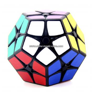 Shengshou 2×2 Megaminx Brain Teaser Magic Cube Speed Twisty Puzzle Toy - Black