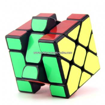 NEW YongJun YJ 3X3X3 Fisher Cube Magic Cube Speed Puzzle - Black