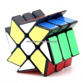 YJ Windmill cube black Magic cube