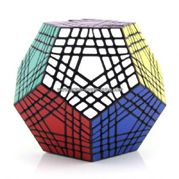 ShengShou Magic Cube 7x7x7 Teraminx Black