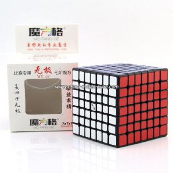 Qytoys Mofangge Wuji 7x7 Magic Cube Black Speed Puzzle 69mm Learning Education toys For children