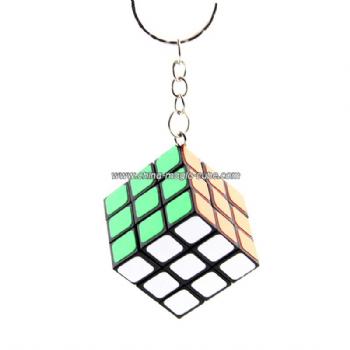 Three Layer Mini Magic Cube Chian Key Cube 3CM