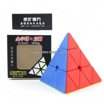 Qytoys QiMing Pyraminx Stickerless Magic Cube  Speed cube