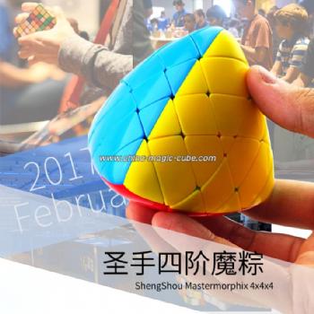 Shengshou Mastermorphix Stickerless 4x4 Magic Cube - Colorful