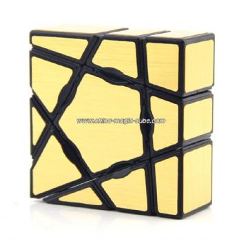 YongJun Ghost Cube Irregular 1X1 Speed Cube - Golden
