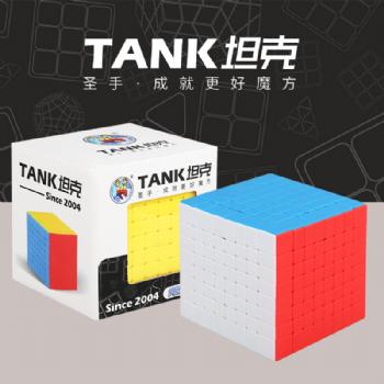Shengshou Tank 8x8x8 Magic Cube Speed Cube Puzzle - Colorful