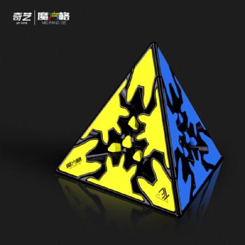 Newest Qytoys Gear Pyramind Magic Cube Mofangge Speed Gear Pyramindsed Professional Cubo Magico Gear Puzzle Series Toys