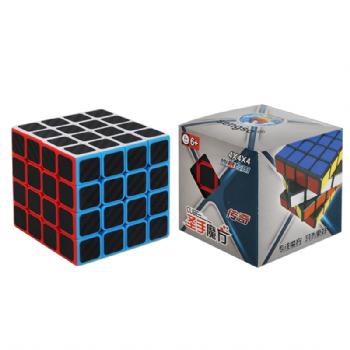 Specification Brand: sengso Material: ABS Sticker: Carbon Fiber Dimension: 62x62x62mm Sticker: Carbon Fiber Type: 4x4x4x Background color: Black Weight: approx. 180g.   What's in the Box? 1 x Carbon Fiber 4X4X4 Cube