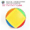 ShengShou 17x17x17 Safe ABS plastic Professional Multi-Color Magic Cube Ultra-Smooth Sengso 17x17 Speed Puzzle Cube Kids Toys Gift