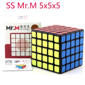 ShengShou Mr.M 5x5x5 Magnetic Magic Cube SengSo 5x5 Magnets Speed Puzzle Antistress Educational Toys For Children