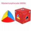 New Shengshou Mastermorphixcube 6X6X6 Rice Dumpling Stickerless Magic Cube Puzzle Toy Colorful Multicolor