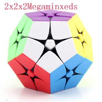 FanXin 2x2x2 Megaminxeds Magic Cube 2x2 Dodecahedron Professional Speed Puzzle