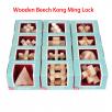 New Sale Children 12Pcs Wooden Beech Kong Ming Lock Puzzle Luban Lock Set Educational Toy Adult Christmas Gift