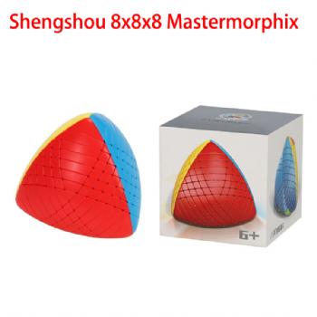 Shengshou 8x8x8 Mastermorphix Magic Cube Dumpling Stickerless Magic Cube Speed Cube Zongzi