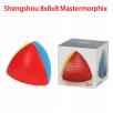 Shengshou 8x8x8 Mastermorphix Magic Cube Dumpling Stickerless Magic Cube Speed Cube Zongzi