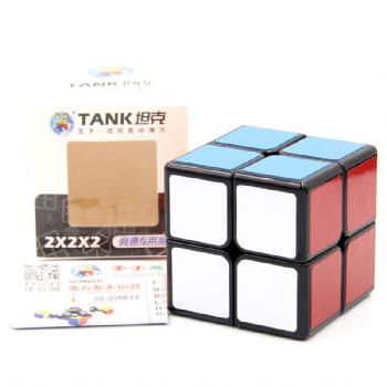 ShengShou Tank 2x2x2 Magic Cube - Black